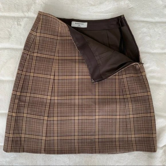 Babaton Plaid Skirt - Picture 2 of 4